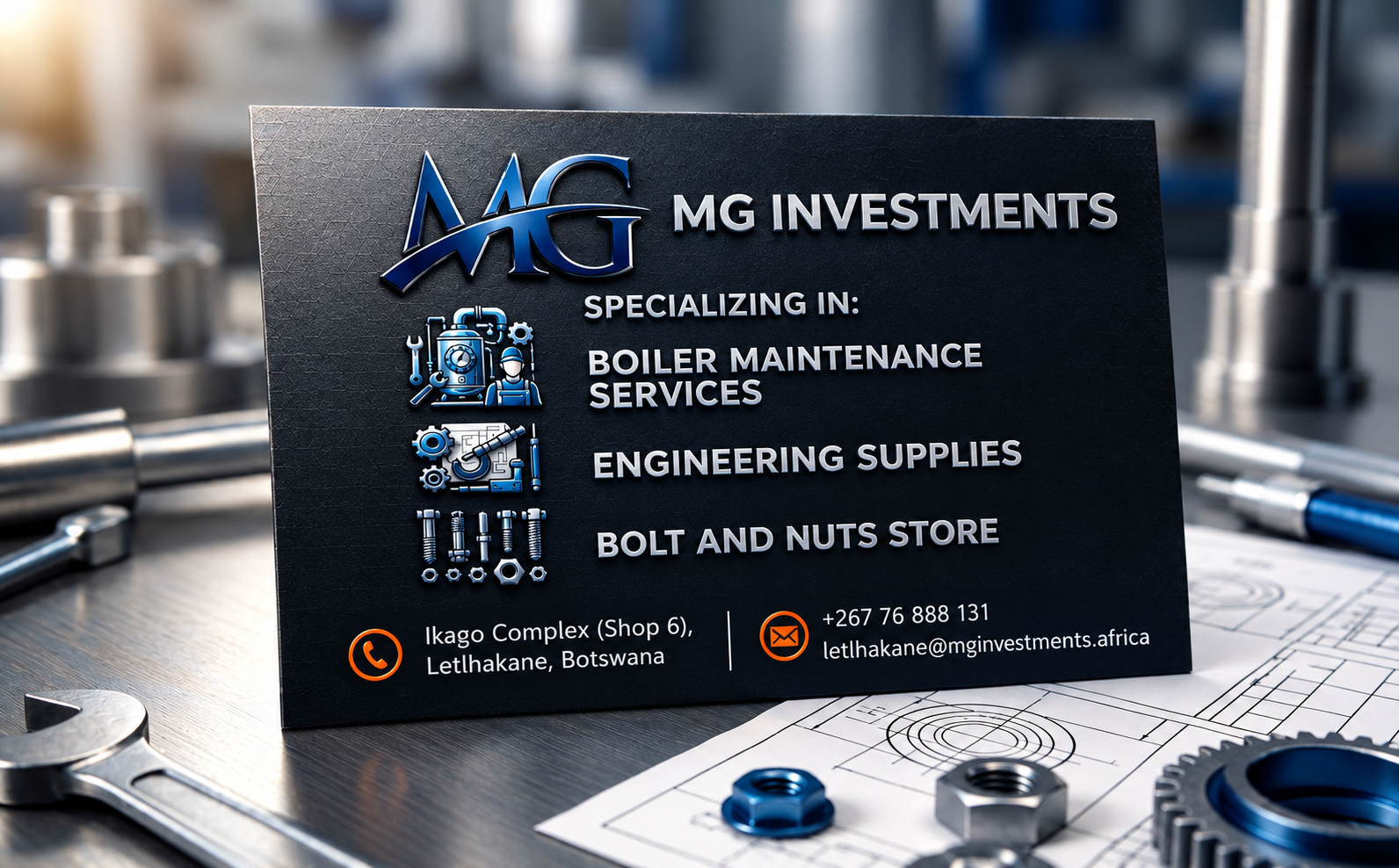 MG Investments branch in Letlhakane